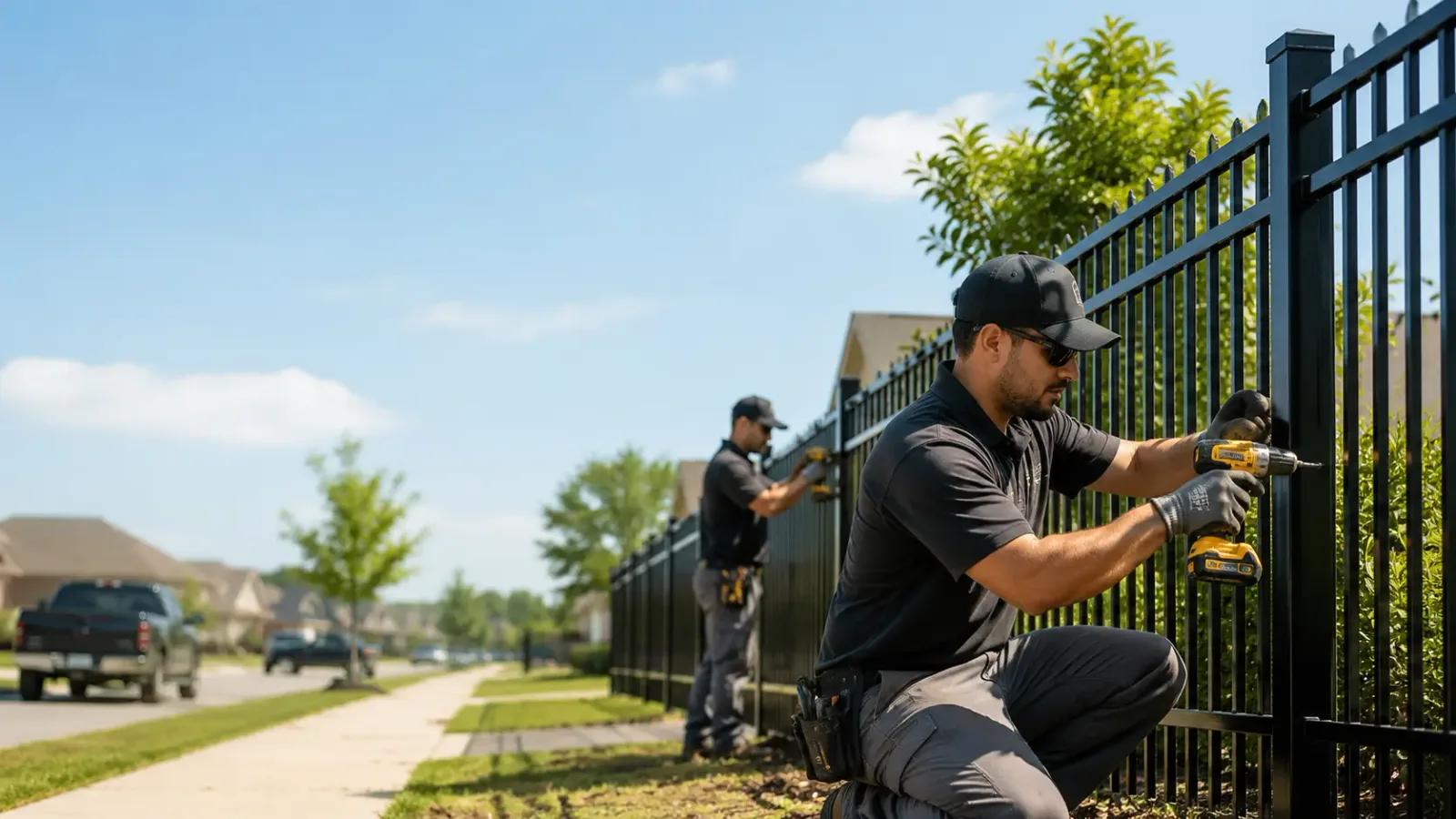Metal Fence Installation in Tuscumbia, AL